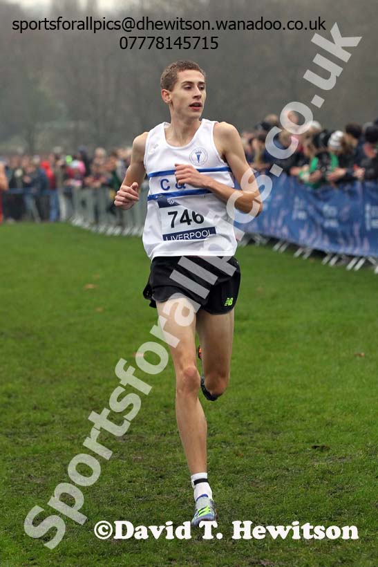 Junior men's European Cross Country Trials, Sefton Park, Liverpool. Photo: David T. Hewitson/Sports for All Pics